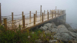 Conrete Tie Wharf Construction